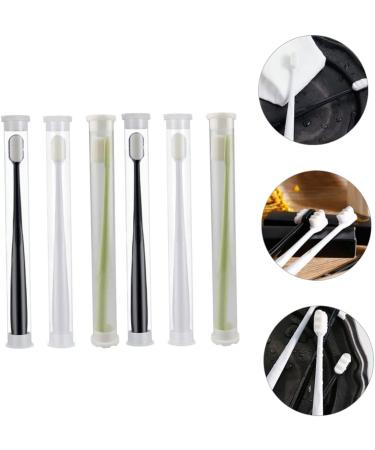 Beavorty 6-Piece Nano Toothbrush Set for Pregnant Women | Ultra-Fine Bristles & Manual Care | Ideal Postpartum Oral Hygiene - Buy Online on GoSupps.com