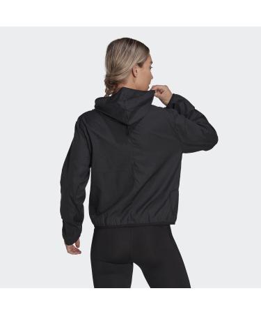 Buy adidas Women's Run It Windbreaker Jacket - Stylish & Lightweight Black Windbreaker for Running | International Shipping Available - Buy Online on GoSupps.com