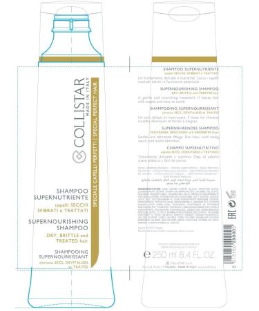 Collistar Perfect Hair Supernourishing Shampoo by COLLISTAR - Buy Online on GoSupps.com