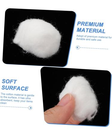 FOMIYES 12 Absorbent Balls Cosmetic Balls Natural Balls Face Balls Round Disinfection Balls Ball Ordinary White Organic - Buy Online on GoSupps.com