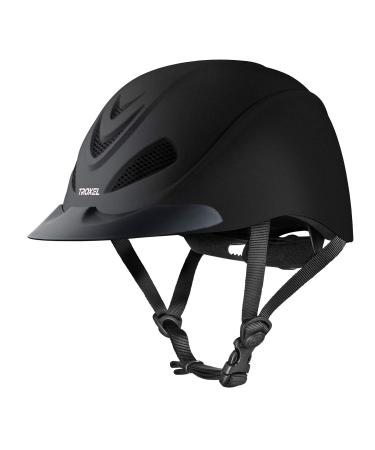 TROXEL Performance Headgear Troxel Liberty Bluestone Duratec Horse Riding Helmet Medium (7 - 7 1/4) Black Durtec