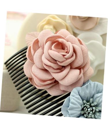 FRCOLOR Women Barrettes Flower Barrettes Hair Teasing Combs for Women Headwear for Women Barrettes for Women Bridal Headpiece Women Headdress Bride Headgear The Flowers - Buy Online on GoSupps.com