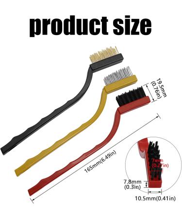 Stove Brush Metal Fiber Brush Strong Decontamination Small Gap Kitchen Tools - Buy Online on GoSupps.com