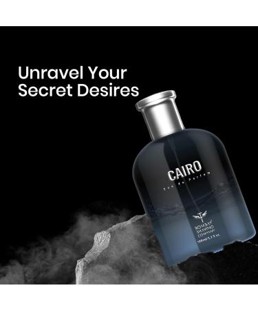 Bo.mbay Sh.aving Co.mpany Ca.iro Edp Perfume For Men | Spice Secret | Long Lasting Fragrance | 100Ml Liquid - Buy Online on GoSupps.com