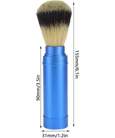 Saluaqui Beard Cleaning Brush - Portable Ergonomic Shaving Brush for Men & Kids | High Water Retention & Easy Storage for Salon & Home Use - Buy Online on GoSupps.com