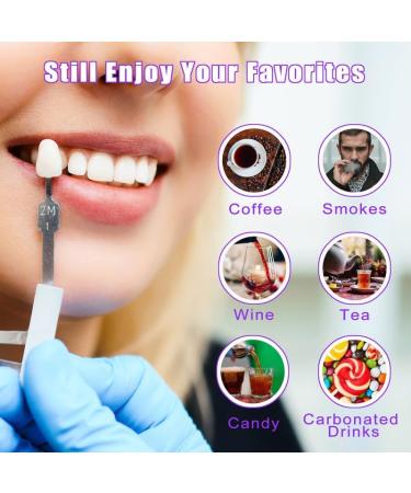 Purple Toothpaste for Teeth Whitening - Instant Whitening Colour Corrector Serum - Purple Toothpaste Whitening for Neutralizes Tooth Stains - Color Corrector - Buy Online on GoSupps.com