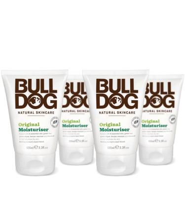 Bulldog Original Moisturizer 100ml/3.3oz (Package of 4)