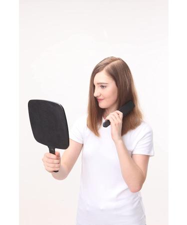 Extra Large Handheld Mirror for Shaving & Haircuts - HYOUJIN Portable Barber Mirror 12x8.8 - Buy Online on GoSupps.com
