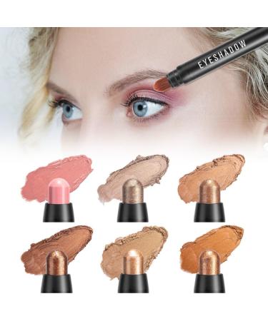 3PCS Eyeshadow Stick Set 2024 New Waterproof Eyeshadow Pen Eyeshadow Shimmer Stick Long Lasting Eye Shadow Stick Make Up Eyeshadow Matte Cream Eyeshadow Stick(Colourful-A) - Buy Online on GoSupps.com