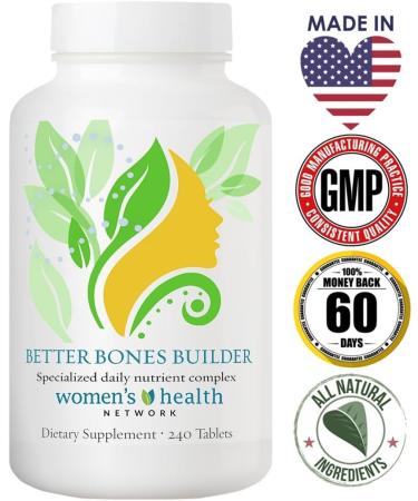 Womens Health Network Better Bones Builder - 180 Capsules - Multivitamin for Women at Higher Risk for Bone Health Issues - Buy Online on GoSupps.com