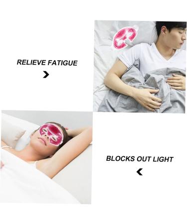 of 2 PVC Shading Sleeping Eye Cooling Eye Cooling Under Eye Pads Beauty Accessories Face Care Beauty Products Grain Blindfold - Buy Online on GoSupps.com
