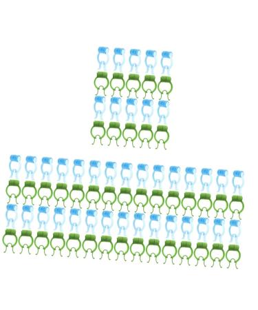 Healeved 80 Pcs Nose Correction Clip Nasal Nose Stopper Clips Nose Clamp Nose Clip Plug Professional Nasal Clip Portable Nose Stop Clips Nasal Nose Clips Eva Major Hemostat Nasal Clip Assorted Colorx4pcs 6.5X4CMx4pcs