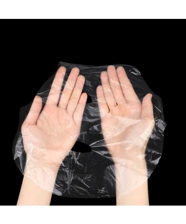 200 Sheets Disposable Plastic Face Sheet Masks - Moisturizing Facial Mask Set with Spatula for Skin Care & DIY Spa - Buy Online on GoSupps.com