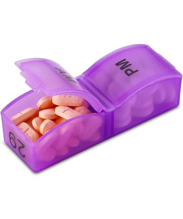 Monthly Pill Organizer - 31 Day Am/Pm Dispenser with 32 Cases, Box for Vitamins & Medication - Buy Online on GoSupps.com