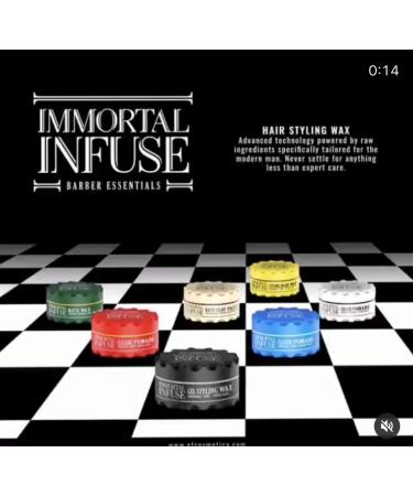 Immortal NYC Classic Pomade for Men 5.07oz - Hair Wax & Paste for Styling - Infuse Mens Hair Product - Buy Online on GoSupps.com
