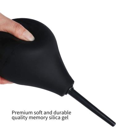 Abyclean Rectal Enema Bulb 220ML - BPA-Free Anal Douche for Men and Women with 3 Nozzles - Buy Online on GoSupps.com