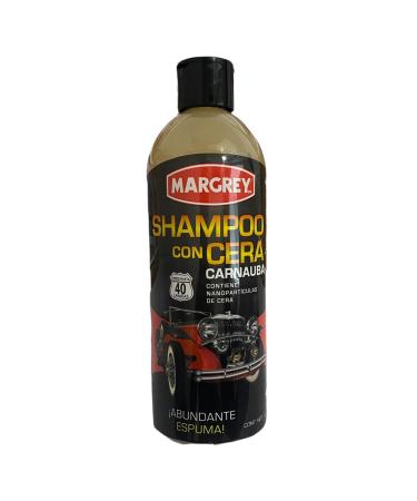 Margrey Shampoo Con Cera Carnauba Con Nanoparticulas De Cera 1L Wash and Wax