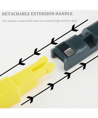 Cohbskj 2 in 1 Mesh Cleaner Brush 2 in 1 Multifunctional Screen Brush Window Screen Cleaner Brush Extendable Window Screen Cleaning Brush with Scraper Wet & Dry Dual Purpose (Blue) - Buy Online on GoSupps.com