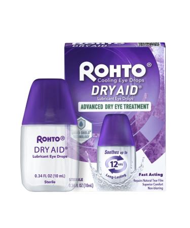 Rohto Dry-Aid Dry Eye Relief Eye Drops (Pack of 2)