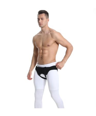 Hernia Support Belt for Men and Women - Belltop Inguinal Hernia Truss with Adjustable Compression Pads - Size S (24-29in) - Buy Online on GoSupps.com