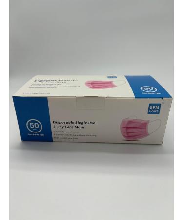 3-Ply Disposable Face Masks Case Pack 2500 Masks 50x50 Boxes - Buy Online on GoSupps.com