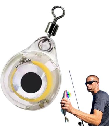 Lesunbak Drop Fishing Lights - Waterproof LED Bait Light for Night Fishing | Eye Shape Underwater Lure to Attract Perch - Buy Online on GoSupps.com
