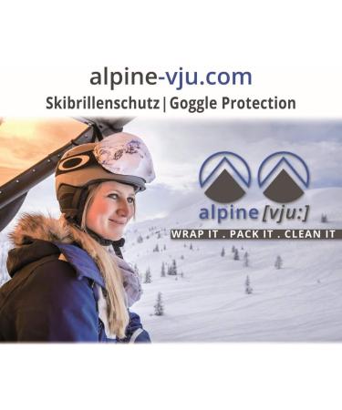 Buy Alpine VJU: Ski Goggles Protection Cover - Unisex Elastic Microfiber & Ultimate Protection | International Shipping - Buy Online on GoSupps.com