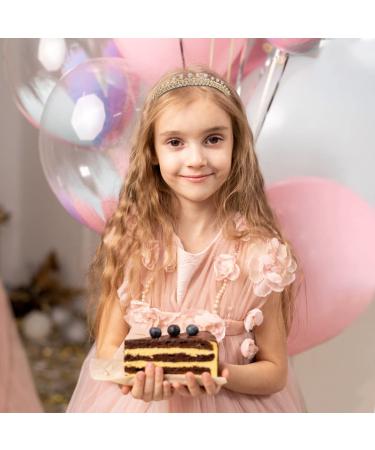 Hapdoo Elegant Princess Crown - Lightweight Small Tiara for Women, Girls - Prom Queen, Birthday, Wedding, Bachelorette Party Tiara - Buy Online on GoSupps.com