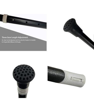 Portable Climbing Stick Titanium Alloy Cane Telescopic Climbing Hand Stick Support Cane Multifunctional Non-Slip Cane - Buy Online on GoSupps.com