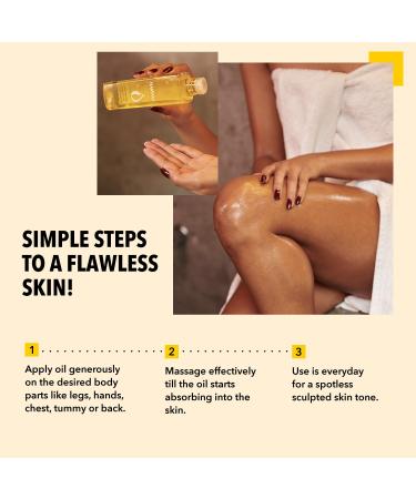 Natural Science Body Toning & Sculpting Wonder Oil - 200ml for Scars Stretch Marks Aging Uneven Skin Tone & Firming - Buy Online on GoSupps.com