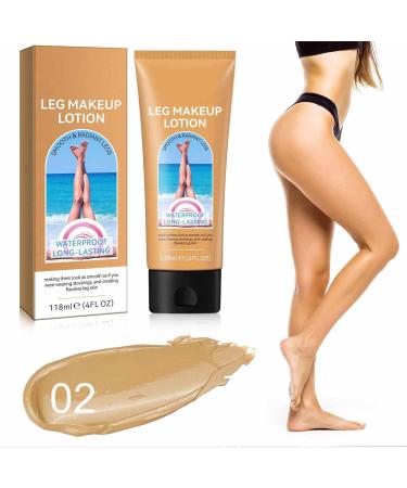 Maquillage des Jambes et du Corps Pas de Transfert Tattoo Cream Concealer Maquillage Teint Uniforme et Sans D faut Longue Dur e Legs Tan Glow Fond de Teint pour les Jambes - Buy Online on GoSupps.com