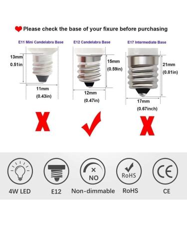 5Pack LED Makeup Mirror Bulb Replacement 20W RP34B Light Bulb - Warm White 3000k - Buy Online on GoSupps.com