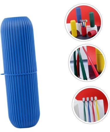 Gleavi Toothbrush Holder - Travel-Friendly Toothbrush Sleeves for Adults & Kids - Blue Tooth Hygiene Solution (1 Pack) - Buy Online on GoSupps.com