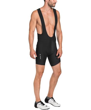 VAUDE Men's Advanced Bib Pants IV - Premium Black Cycling Bibs for Ultimate Comfort & Performance | International Shipping Available - Buy Online on GoSupps.com