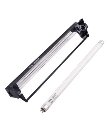 DERNORD T5 UVB Reptile Light Combo Kit Uvb Bulb Reptile Accessories for Bearded Dragon Turtle 10.0 8W 12Inch 8W 10.0