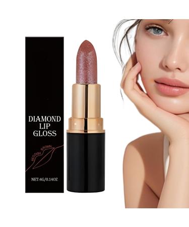 Sparkling Gloss Long-Lasting Moisturizing Beauty Products Glossy Lip Balm Lipstick Makeup - for Birthday Valentine's Day Bride Ladies Party Wedding Events
