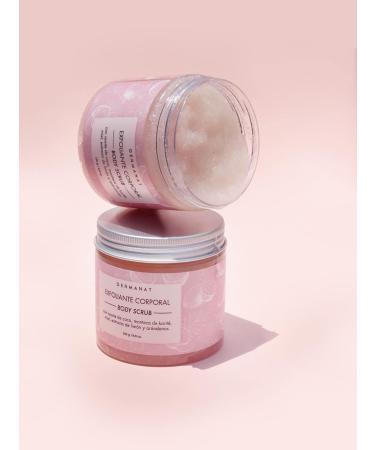 Dermanat Body Scrub. Nourishing and Hydrating Body Skin Exfoliating Scrub with Shea Butter & delicious coconut-lemon scent. Gentle Exfoliation and Cleansing. 8.8 oz. - Buy Online on GoSupps.com