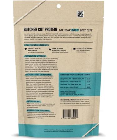 Premium Dog GF Freeze-Dried Beef Treats - 6.2 oz - Buy Online on GoSupps.com
