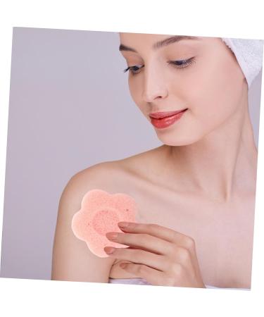 DOITOOL Cleaning Flower Face Shape Exfoliating Sponge Women Scrubber Facial Washing Shaped - Buy Online on GoSupps.com
