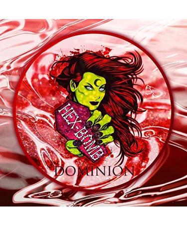 Dominion Luxury Metallic Dragons Blood BATHBOMB HEXBOMB BAtHBOMB Goth Gothic Bomb