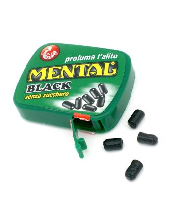 Mental Fassi Mental Fassi Sugar-Free Mint Licorice Pastilles - Pack of 24 x 540g