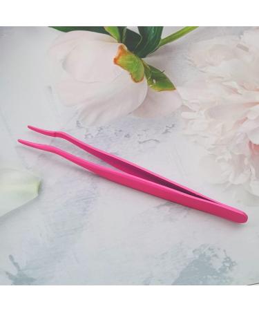 JCC Stainless Steel Eyelash Extension Tweezers - Curved Remover Tool for Lash Holder - Rose Gold Finish - 1 PCS - Buy Online on GoSupps.com