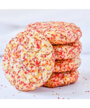 Autumn and Thanksgiving Edible Sprinkles - Fall Colored Sugar for Baking, Cake Decor, and Cupcake Decoration with Orange Sugar and Apple Cider Flavor - Buy Online on GoSupps.com