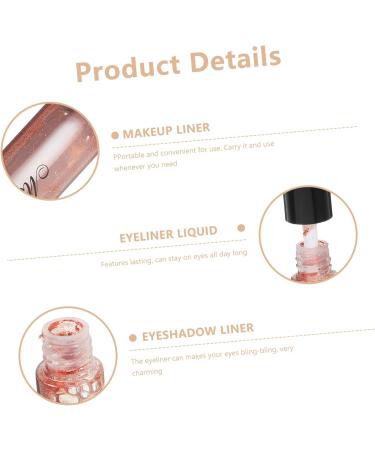 FOMIYES 2pcs Eye Liner Pencils Glitter Eyeliner Shimmer Eyeliner Liquid Eyeliner Brighten Eye Shadow 1 count (Pack of 1) Brownx2pcs - Buy Online on GoSupps.com
