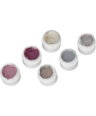 Shiny Glitter Gel Nail Polish Set 6 Colors Holographic Soak Off UV Gel Polish Kit for Women Girls - Buy Online on GoSupps.com