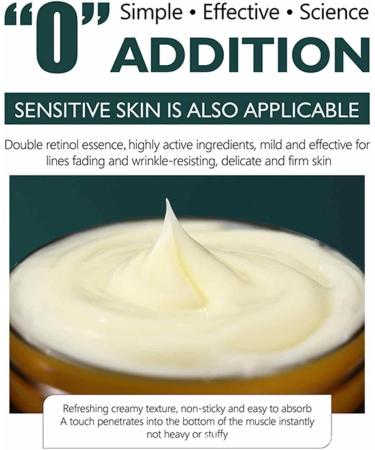  Hongjingda Deep Wrinkle Cream Anti-Aging Retinol Moisturizing Cream | Repairing Firming Moisturizing Face Cream 1.05 fl oz. Renews revitalizes and brightens skin for Hongjingda - Buy Online on GoSupps.com