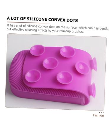FRCOLOR 2pcs Makeup Brush Cleaner Mat - Foldable & Multifunctional Brush Cleaning Pads for Cosmetics - Buy Online on GoSupps.com