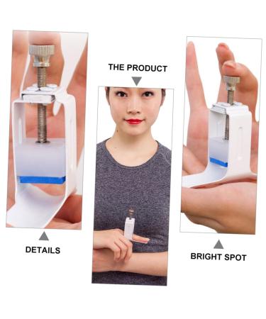 FOMIYES Finger Straightener Splint Brace - Premium Mallet & Fracture Stabilizer for Joint Support | 7x6cm White - Buy Online on GoSupps.com