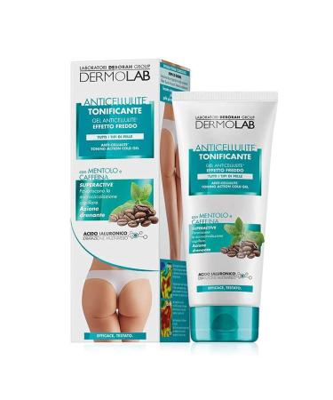 Dermolab - Anti-cellulite body gel, toning, moisturizing and firming effect, with caffeine, counteracts the formation of new adipose tissue, dermatologically tested, 200 ml