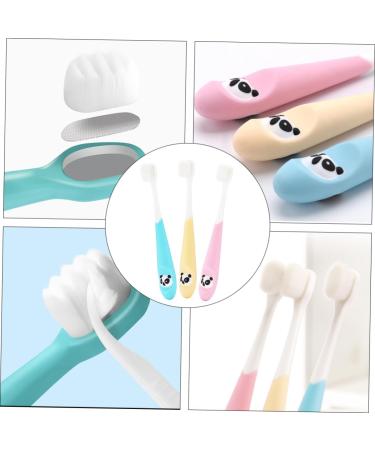 ULTECHNOVO 3pcs Manual Toothbrush Set - Small Head Child Training Brushes for Effective Cleaning - Buy Online on GoSupps.com